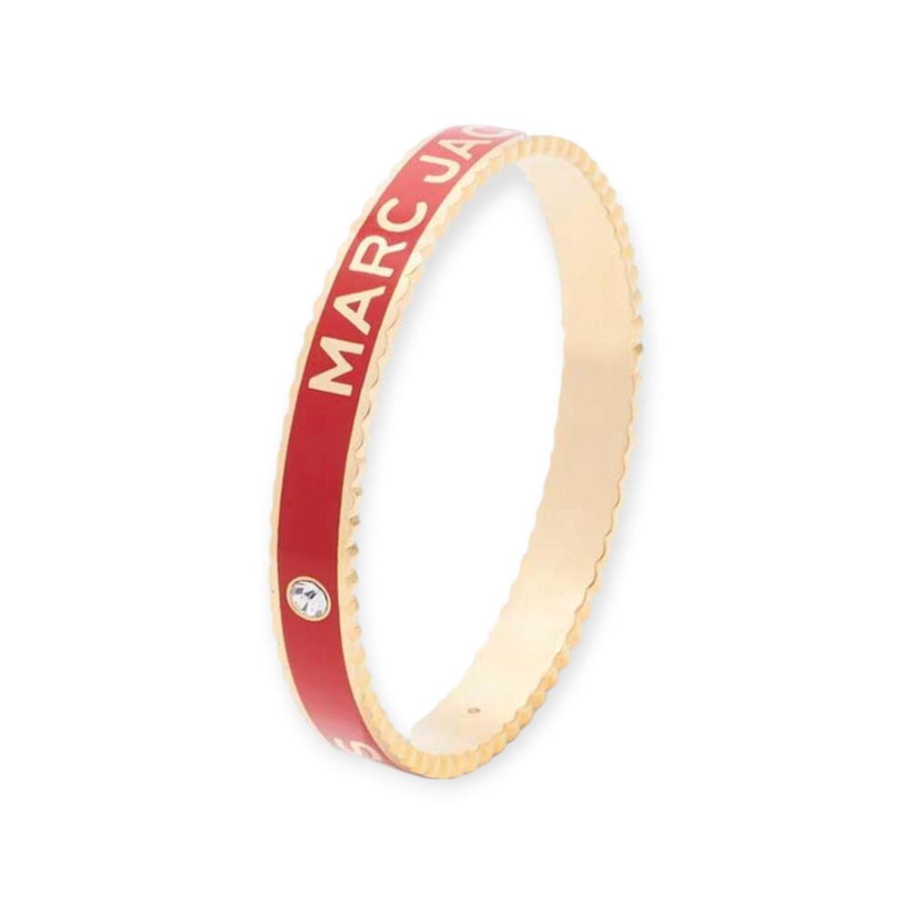 Marc Jacobs Medallion Scalloped Wide Bangle Bracelet